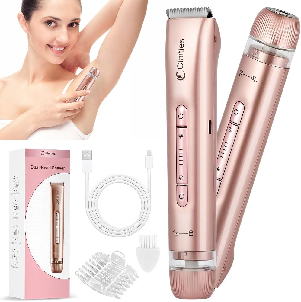2 in 1 Dual Head Shaver Women