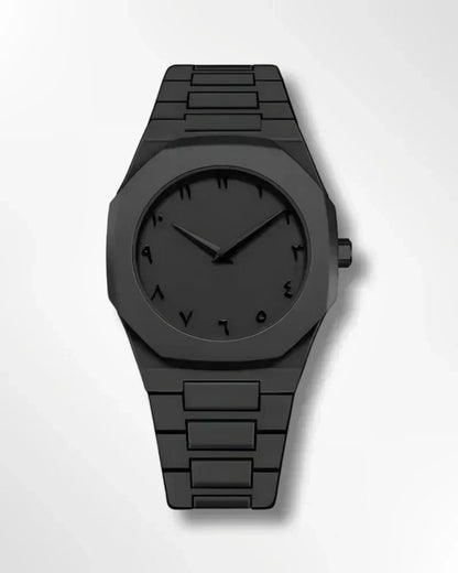 Stainless Steel Arabic Watch